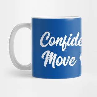 Confidently Move On! | Stoicism | Life | Quotes | Royal Blue Mug